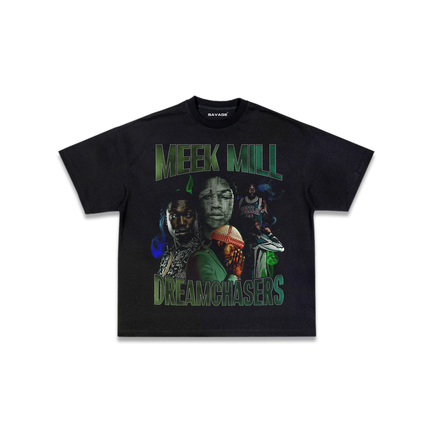 MEEK MILL oversized tee